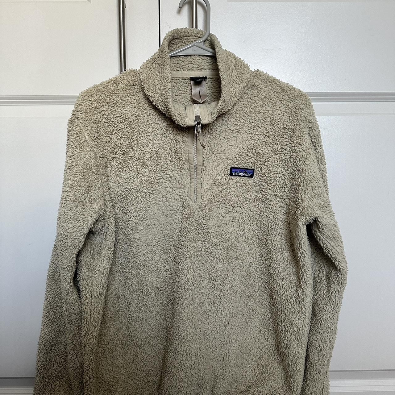 Patagonia teddy bear Sherpa 3/4 zip Supper soft and... - Depop