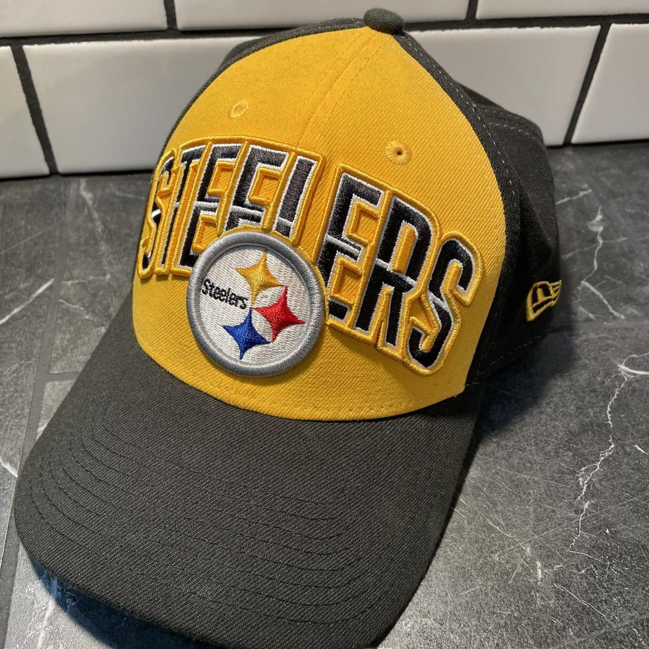 Steelers New Era Hat Flex Fit Hat Medium-Large - Depop