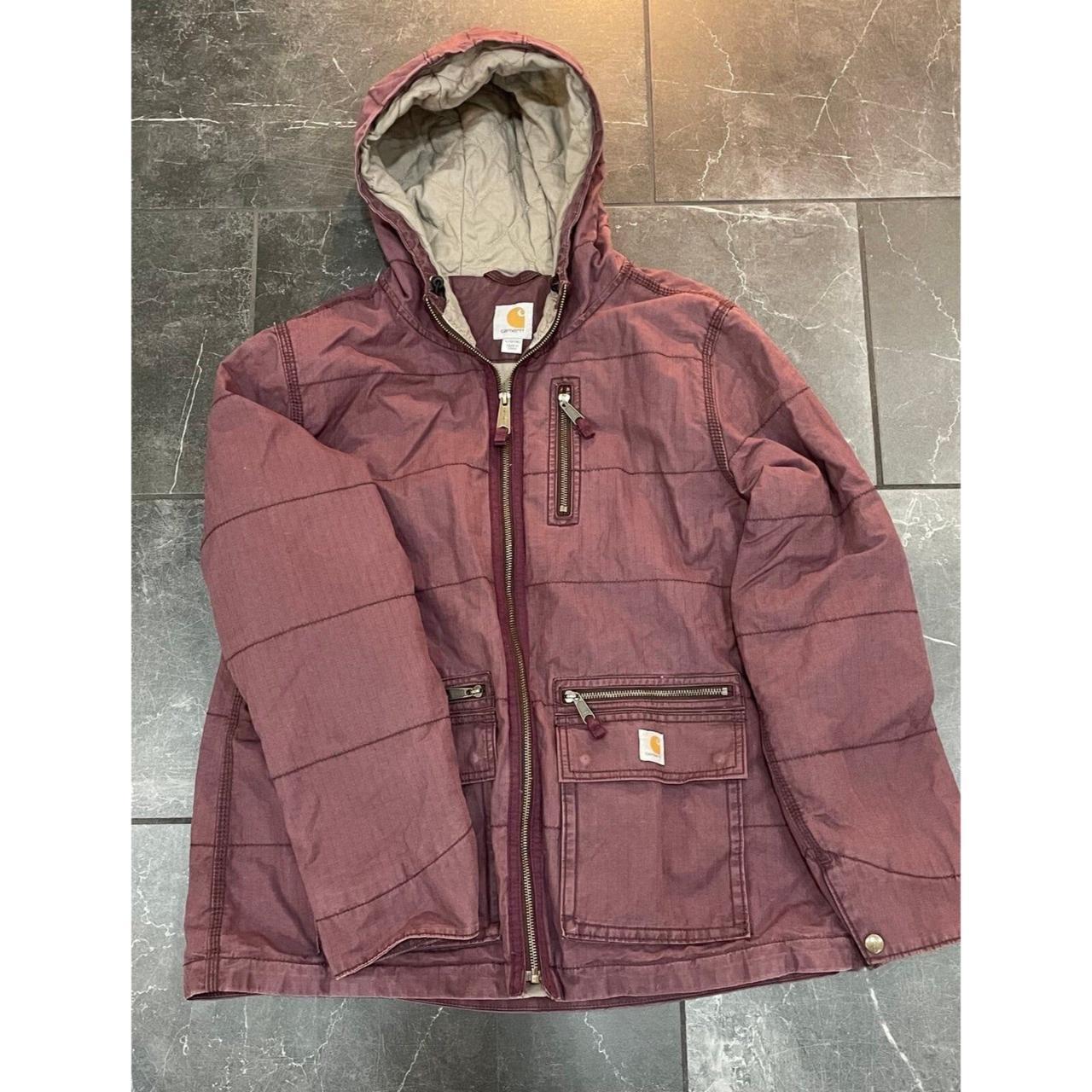 women's carhartt purple coat