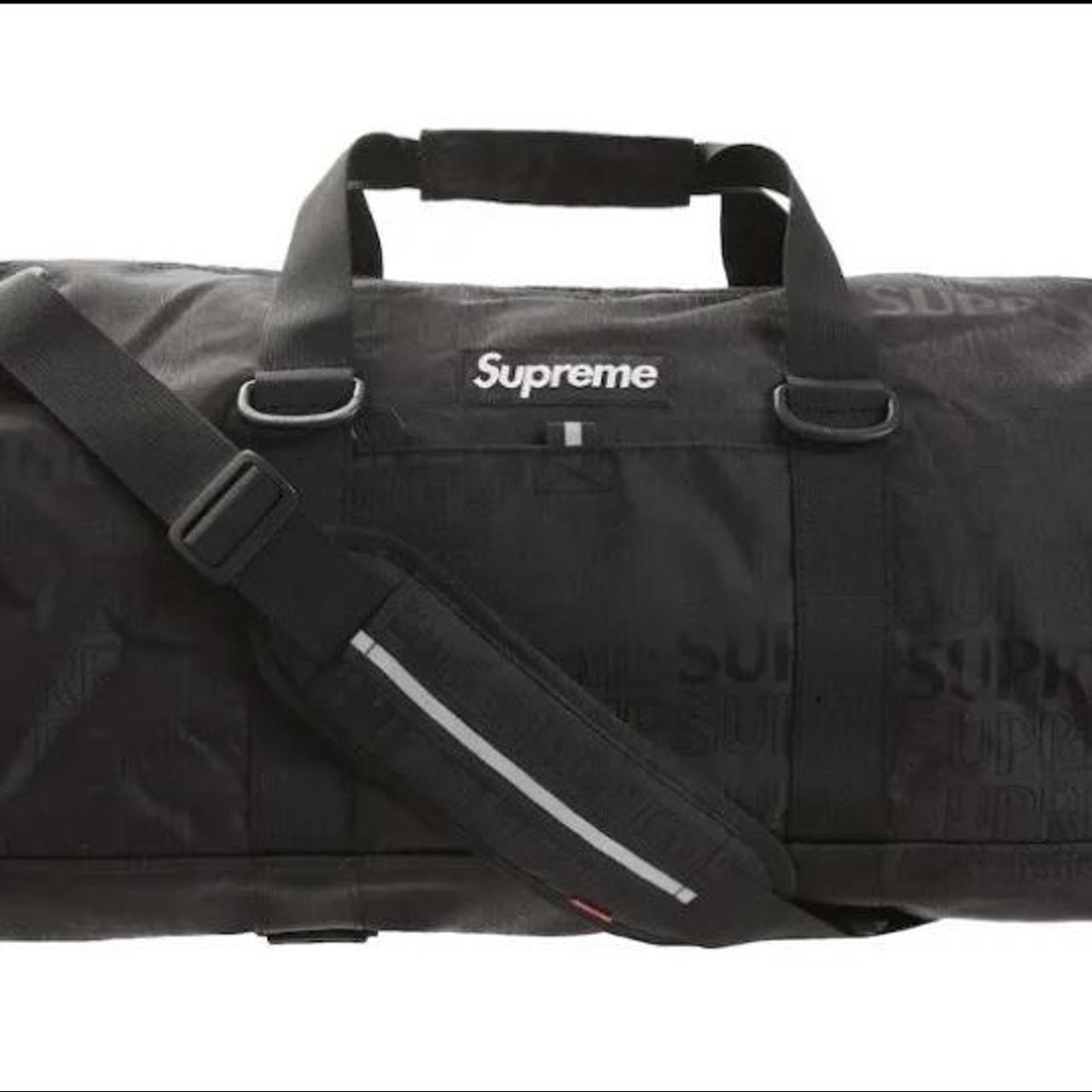 Supreme Duffle Bag SS17 Black