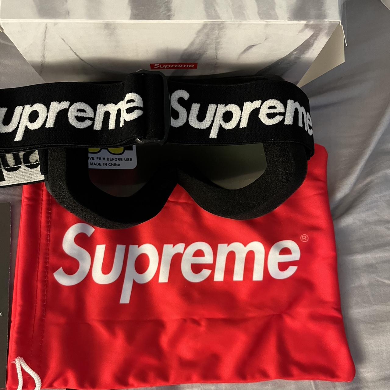 Supreme x Smith Snowboard / Ski Goggles - Black... - Depop