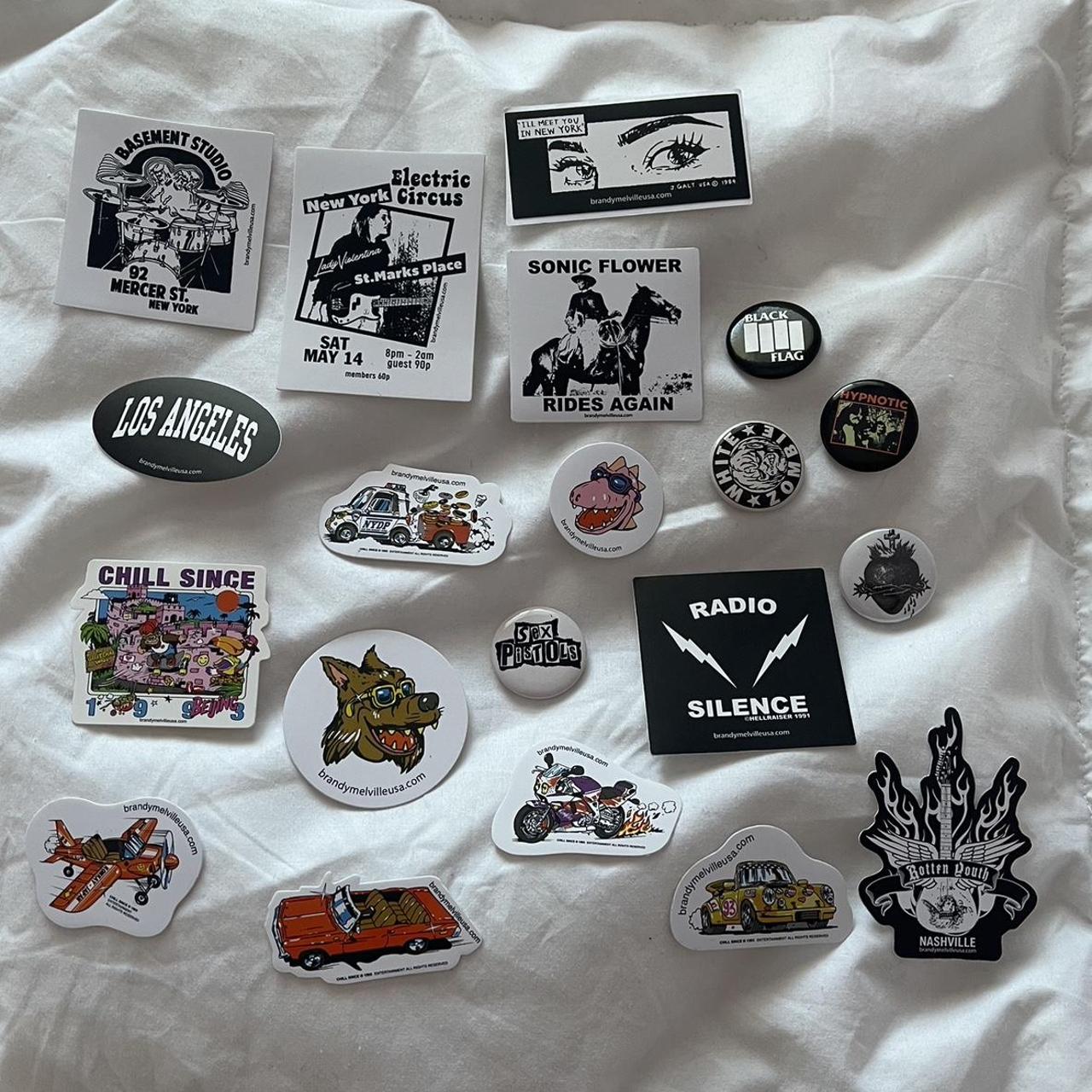 Brandy Melville Stickers Depop   P0 