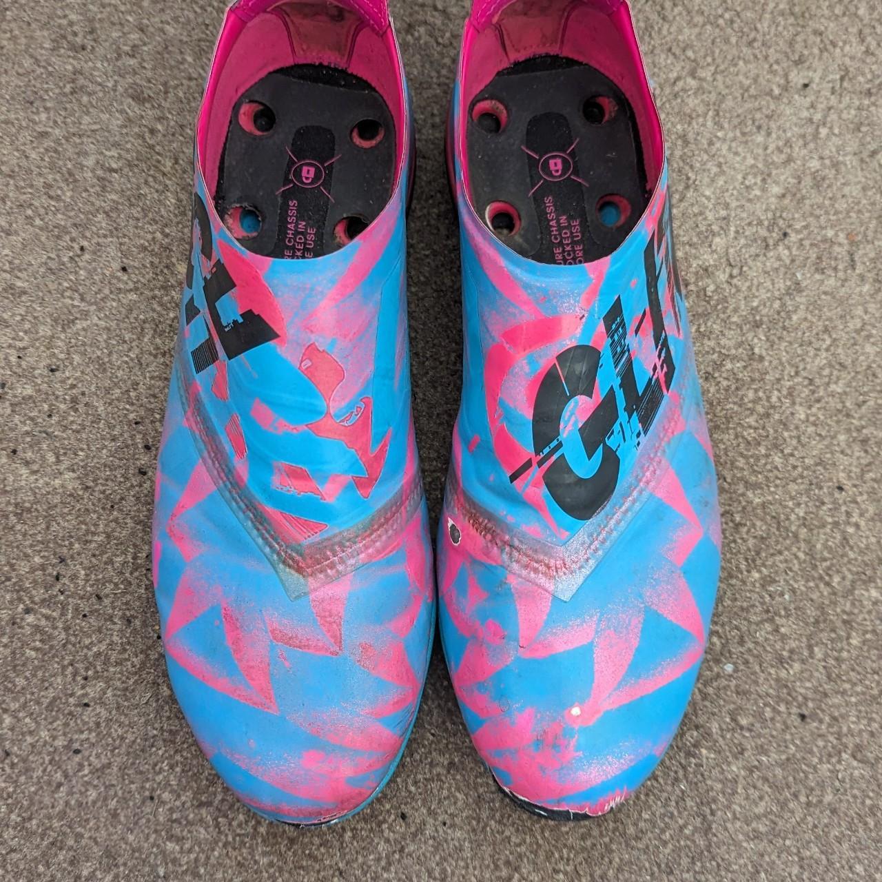 Adidas Glitch 2.0 Turf Outerskin. Blue Pink. Bad