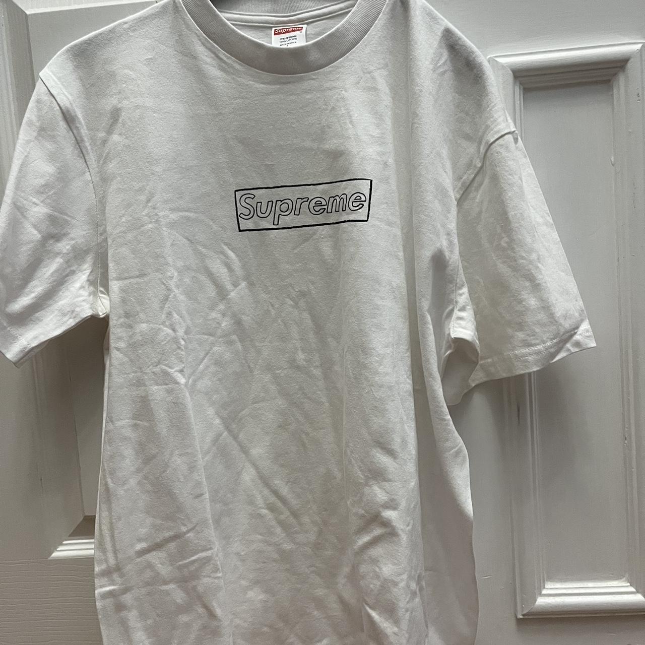 Kaws cheap supreme shirt