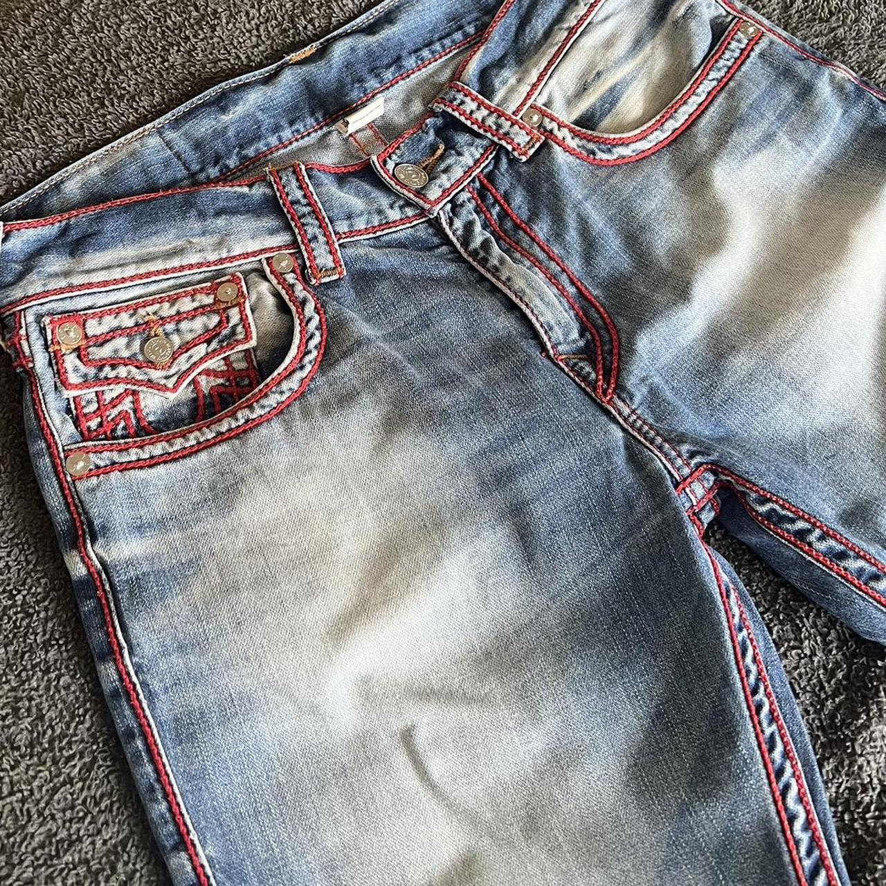 True Religion Jeans Size W32 L34 SECTION: Ricky... - Depop