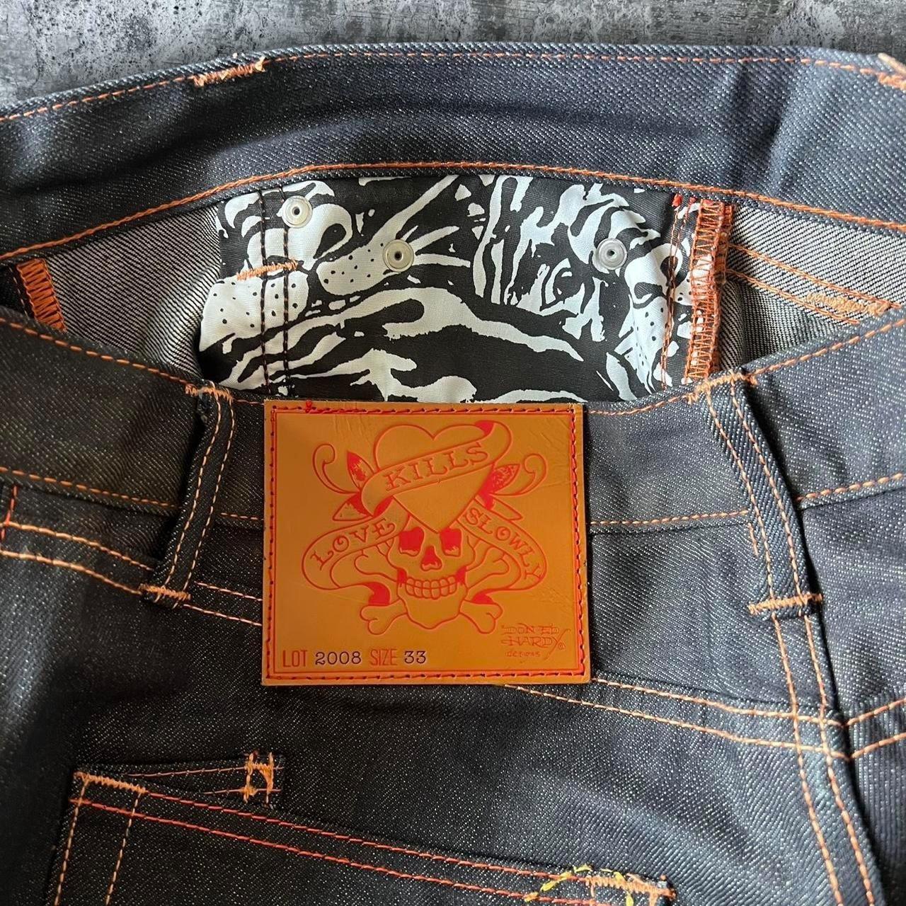 Ed Hardy Jeans Size W33 L34 LOT: 2008 NEW WITHOUT | Depop