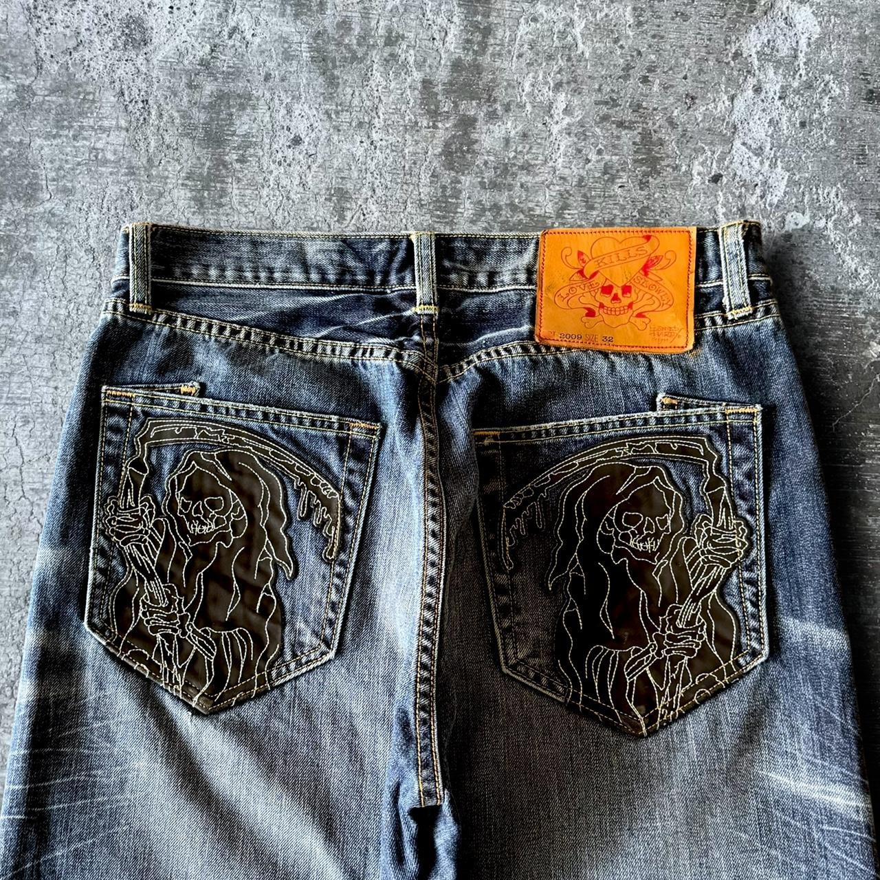 Christian Audigier Jeans (LIMITED EDITION) Size W32 | Depop