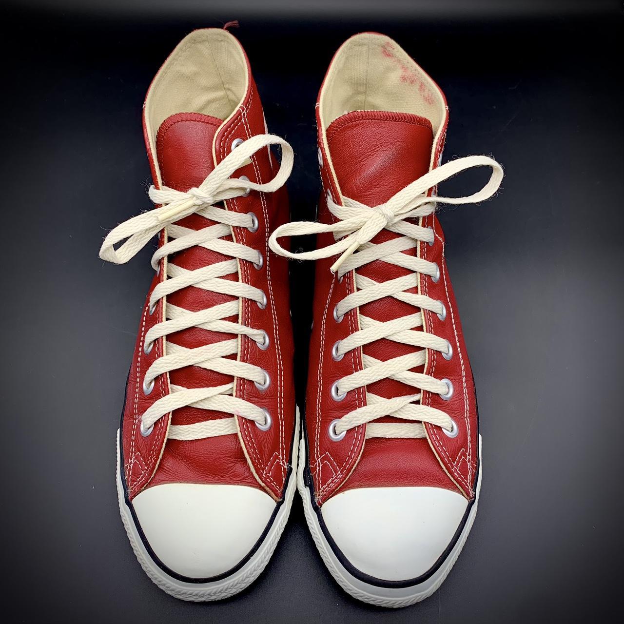 Red converse sale deals