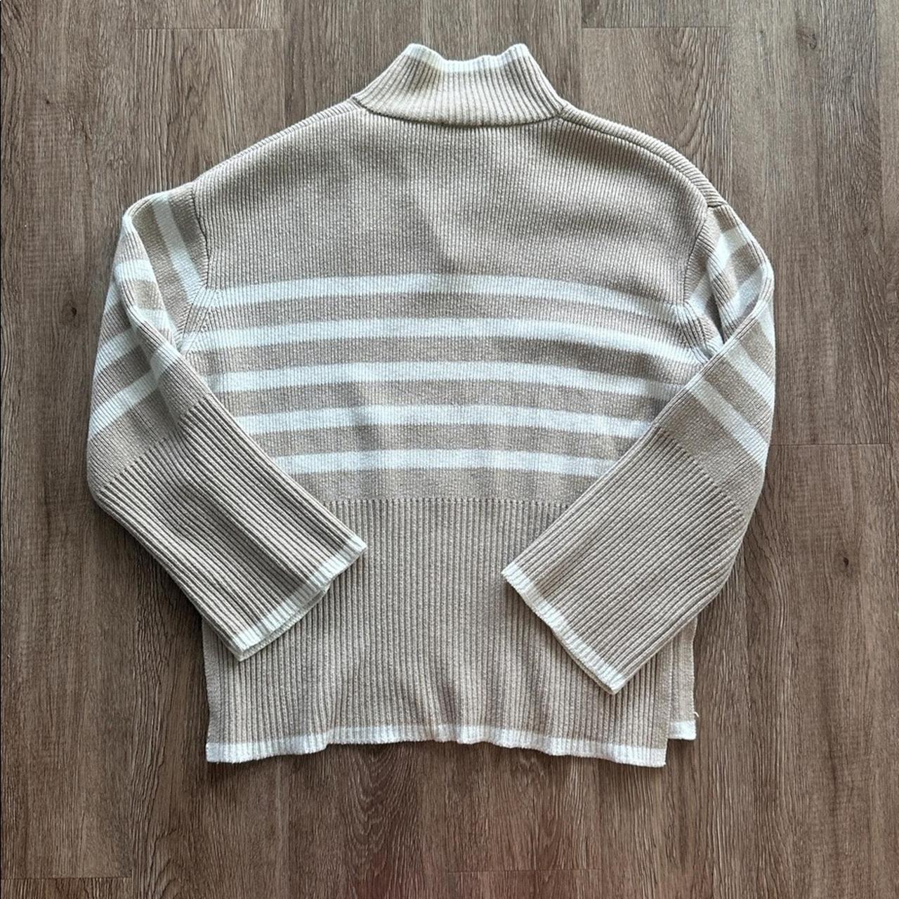 Rails Women's Sweater - Tan/White - S – Rails Tes… - image 6