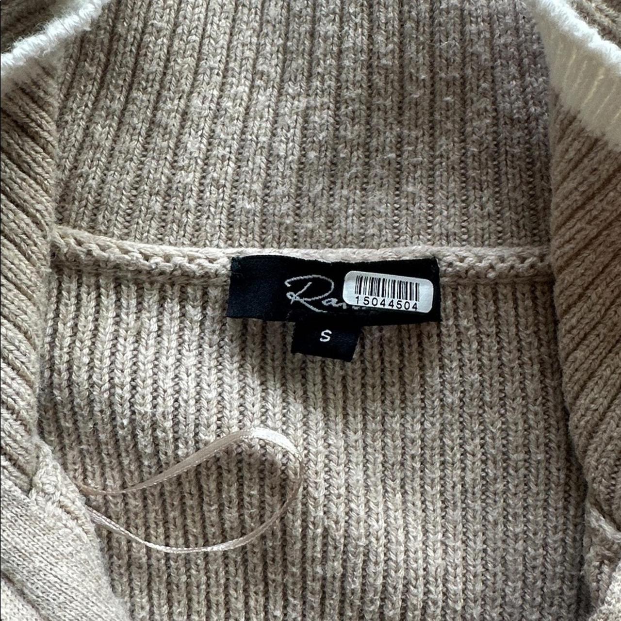 Rails Women's Sweater - Tan/White - S – Rails Tes… - image 2