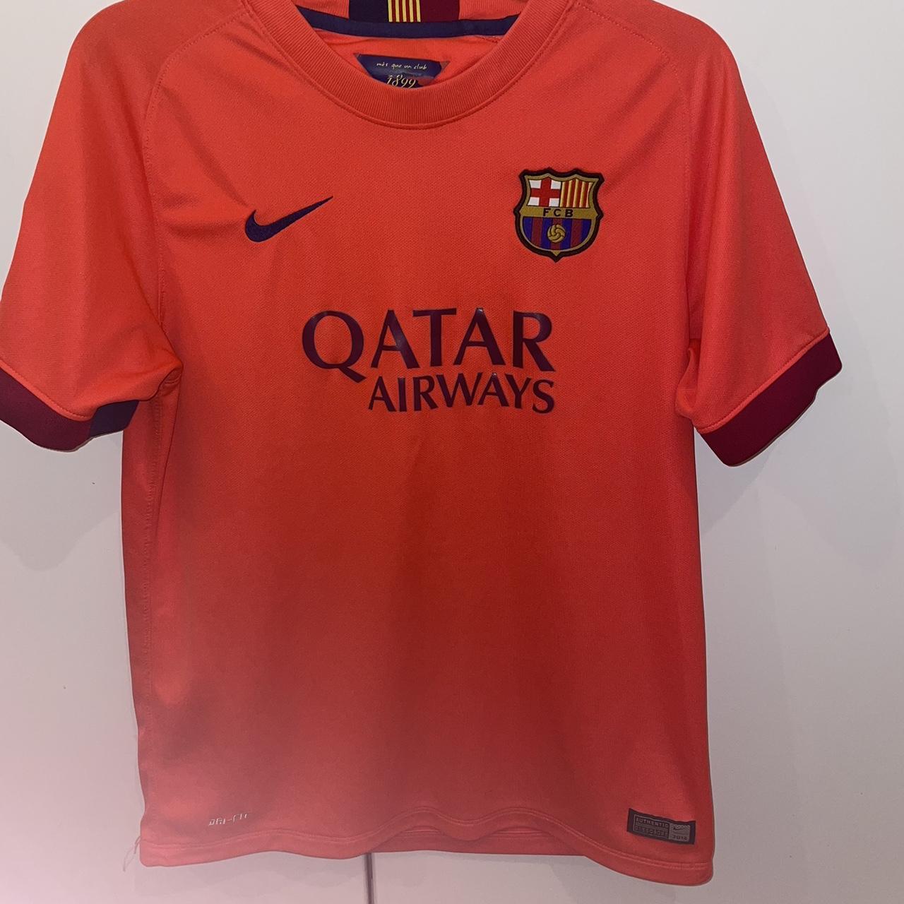 Barcelona orange hot sale away kit