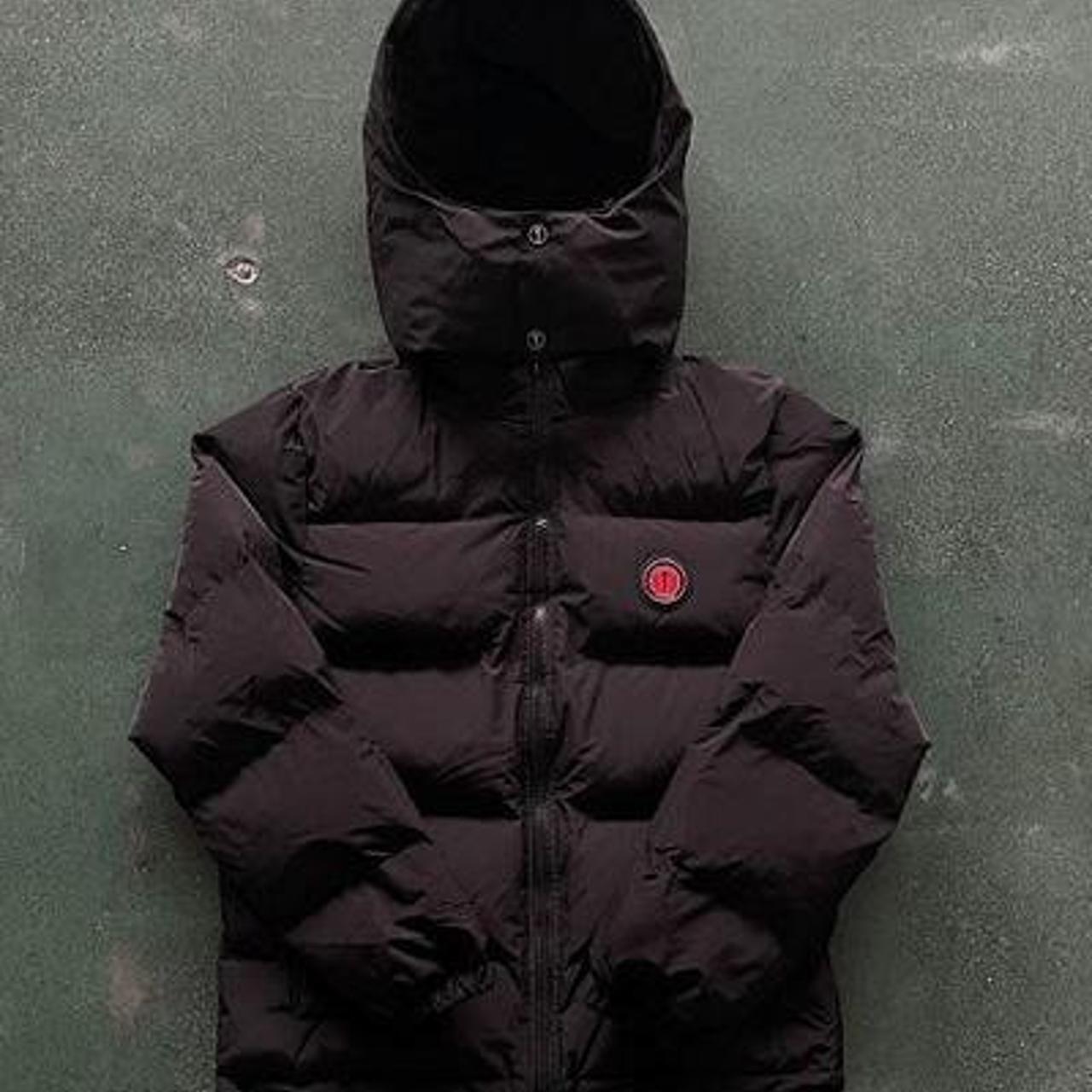 Trapstar Men's Black and Red Jacket Depop