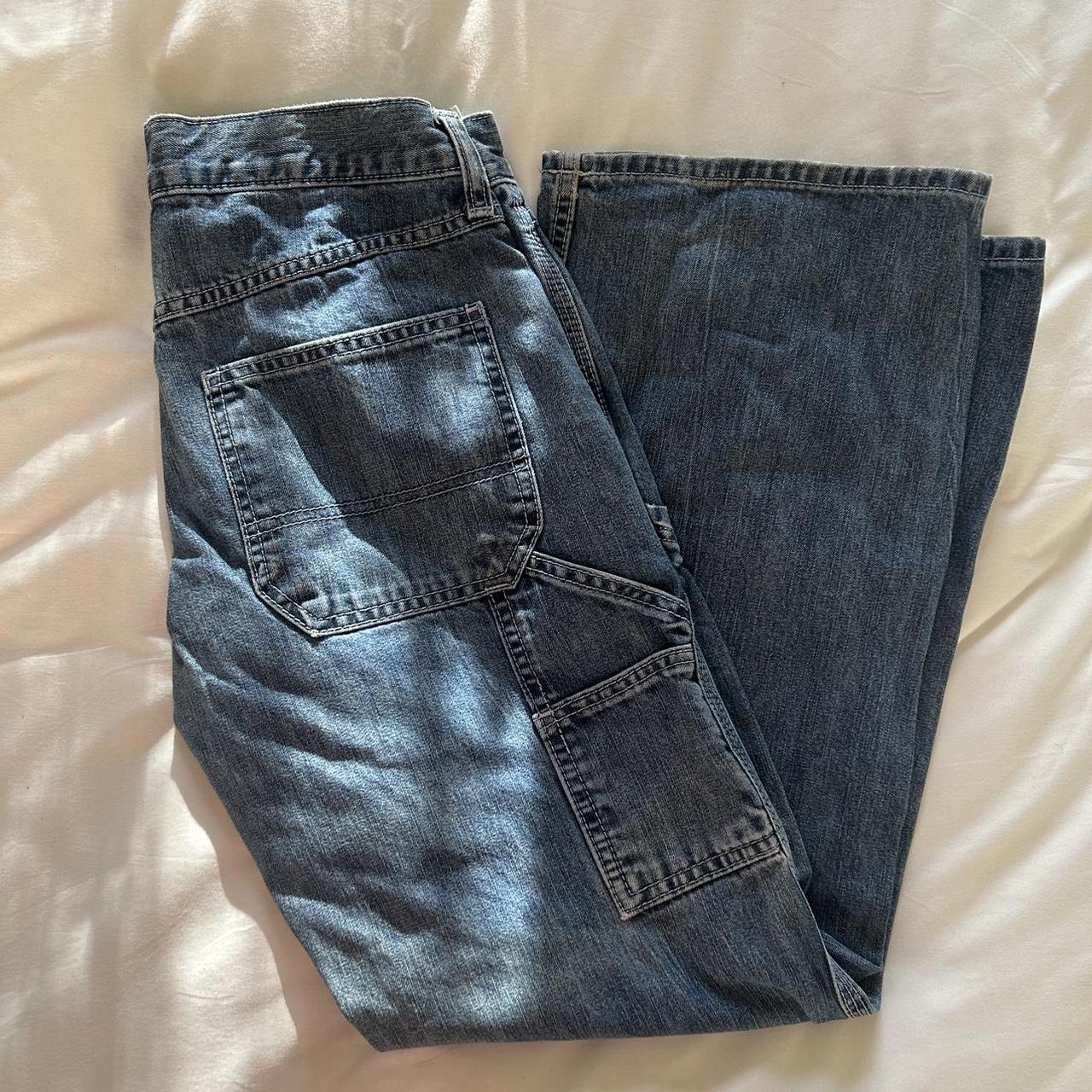 Old Navy Baggy carpenter pants! - a bit faded on... - Depop