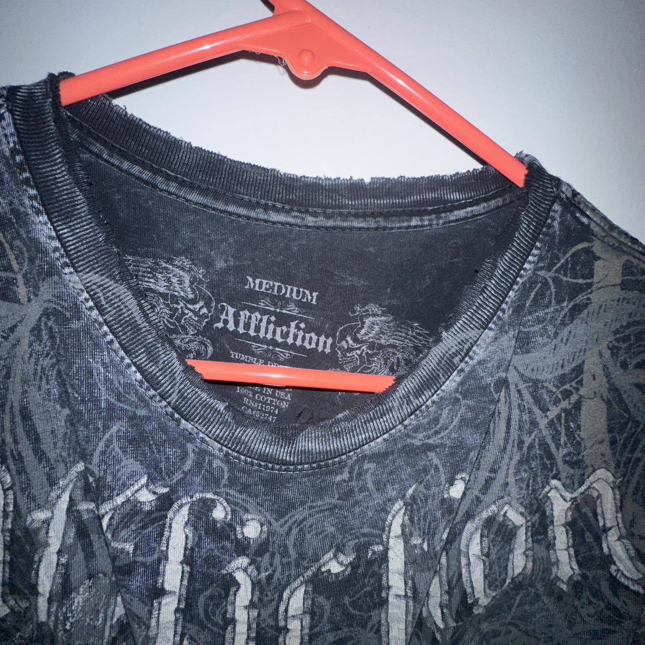 RARE AFFLICTION SHIRT send offers and trades NOT... - Depop