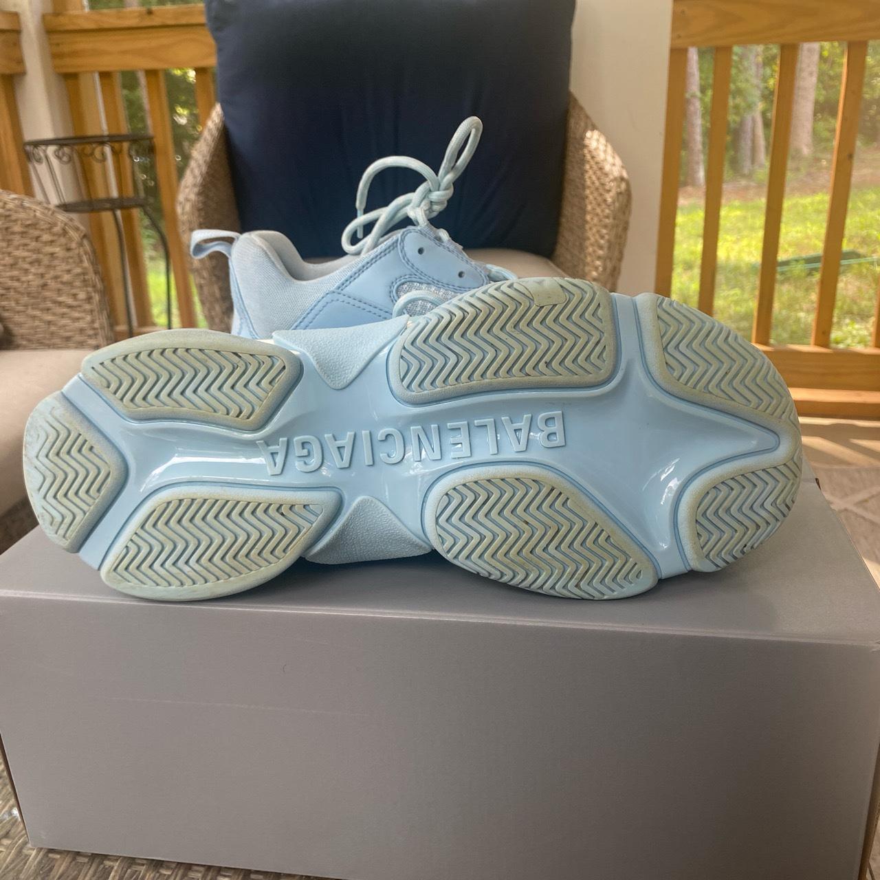 Baby Blue BALENCIAGA Size 11 mens 0$ tax 0$... - Depop