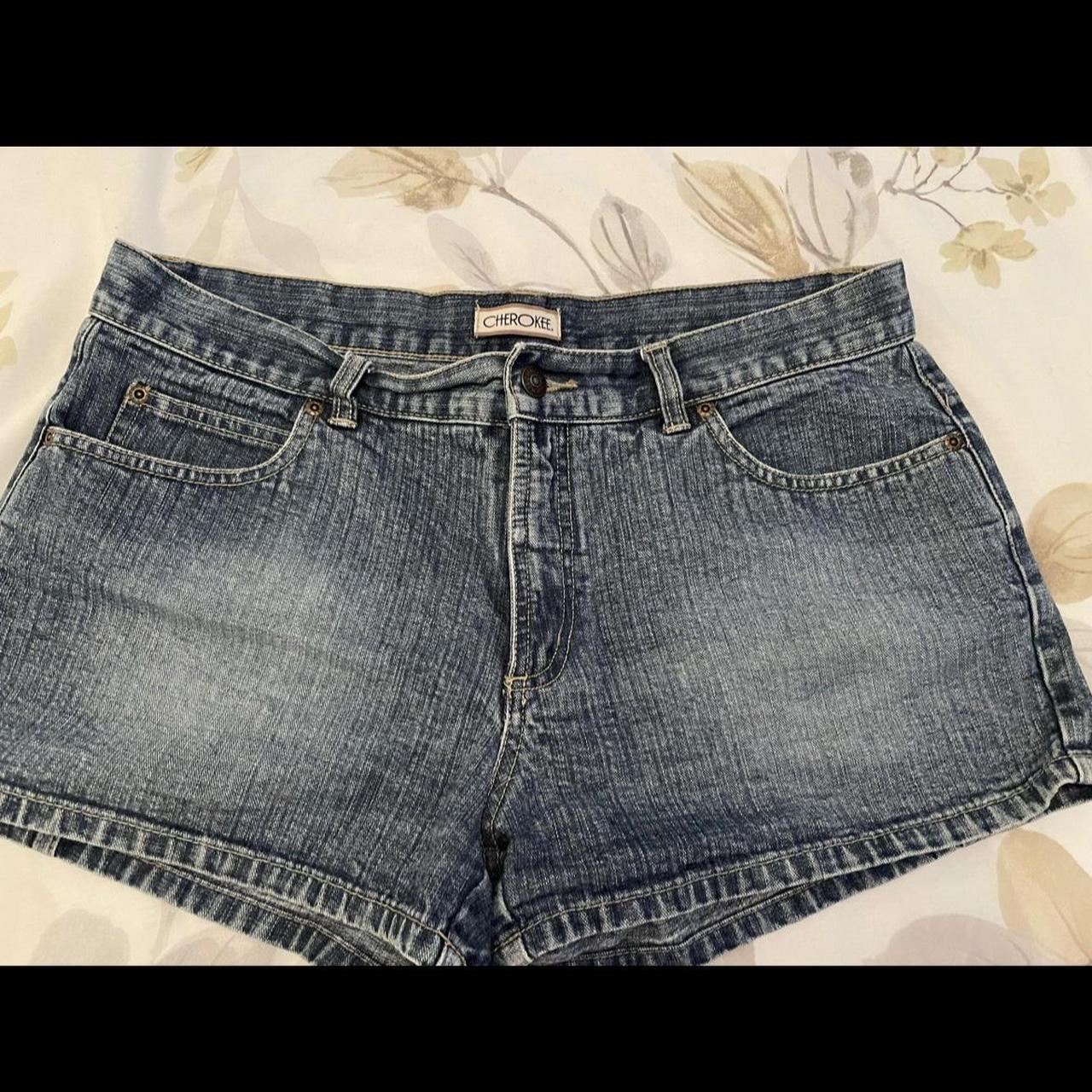 Cherokee Women's Blue Shorts Depop