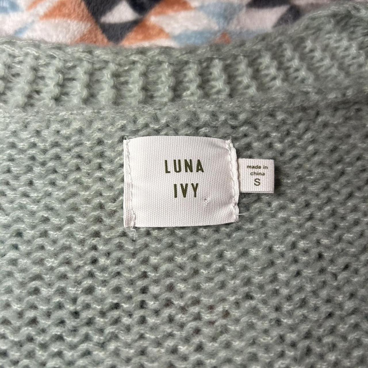 Women's Cardigan - Multi/Green - S – Luna Ivy min… - image 2