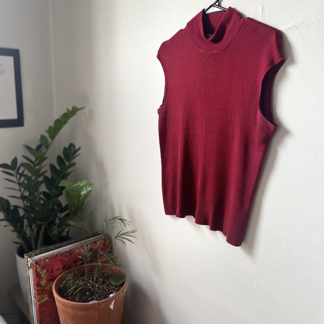 Coldwater Creek Women's Red Jumper | Depop