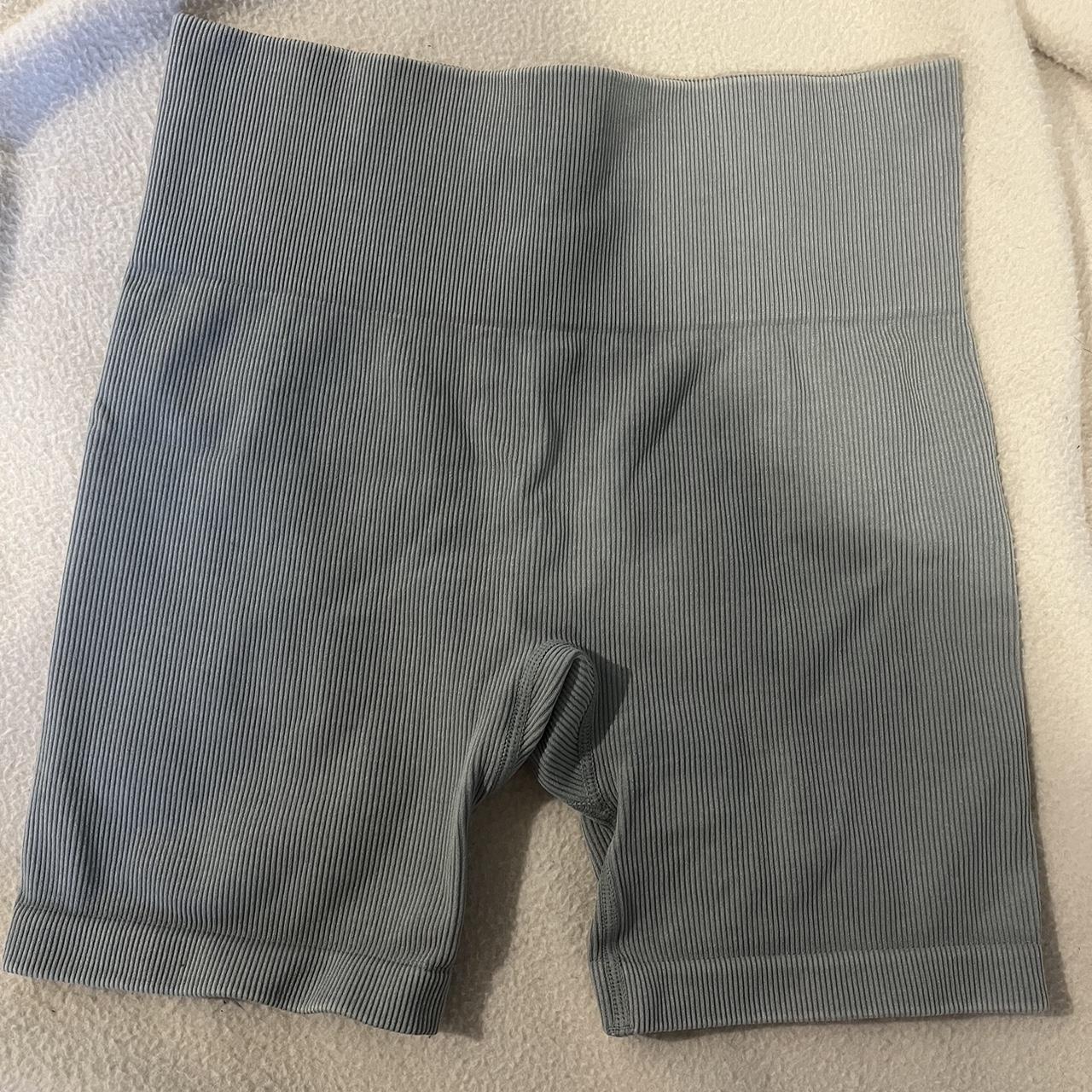 medium grey/green joy lab biker - Depop