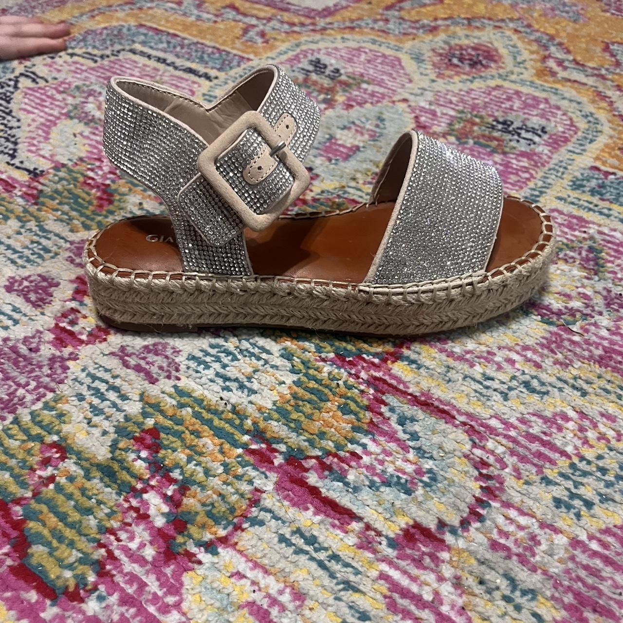 gianni bini rhinestone shoes