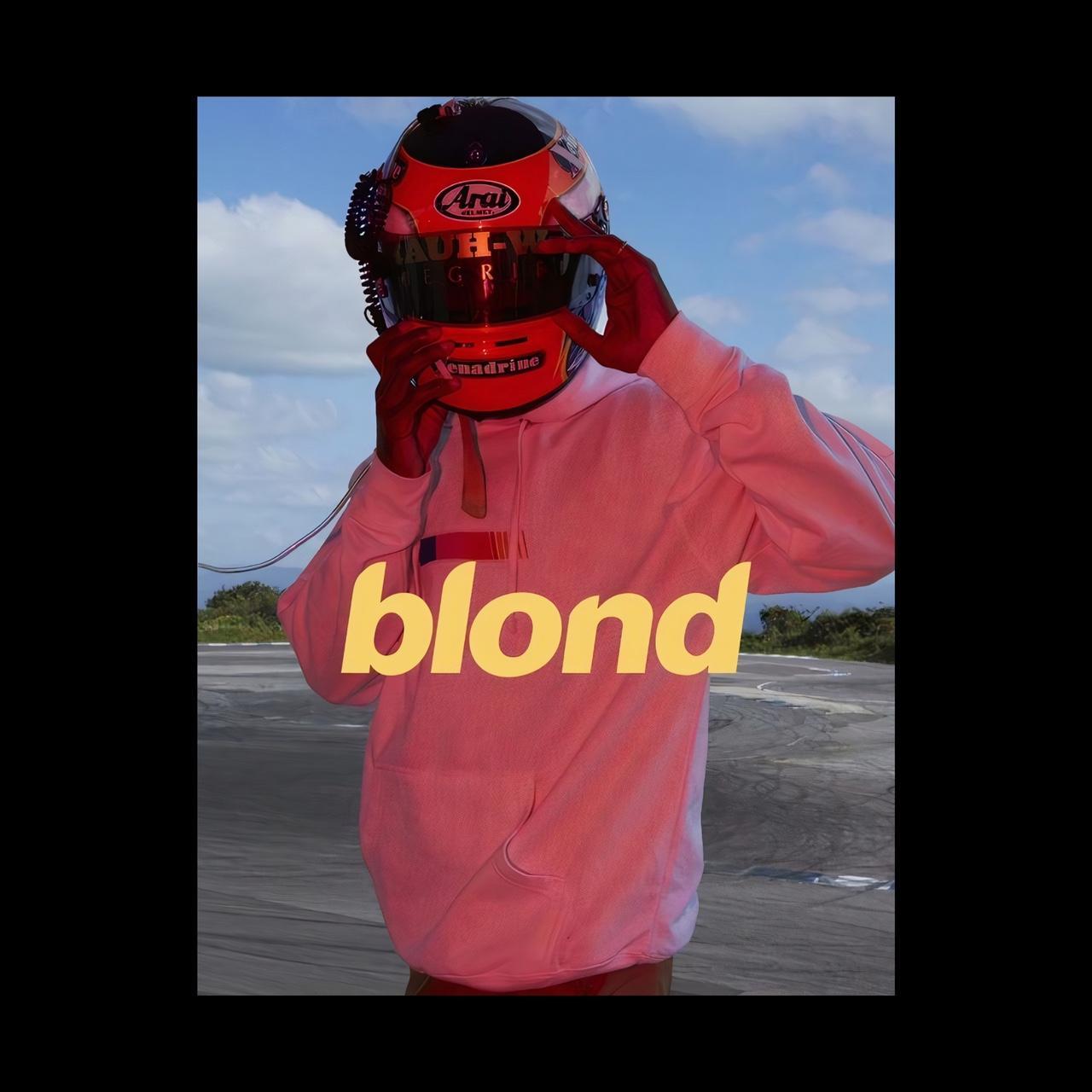 Frank Ocean “blond” Poster Laser paper (matte) ... - Depop