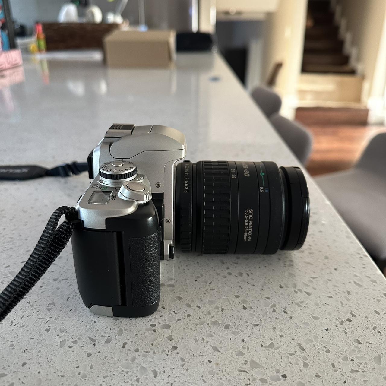 L＊F CANON CASE FOR 135/4 SERENAR WITH STRAP, REAR HINGE IS TORN