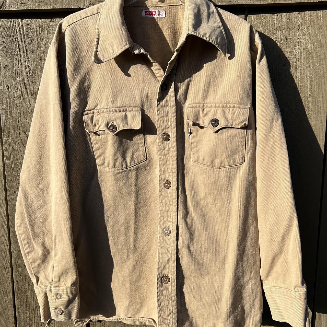 Levis big e on sale shirt