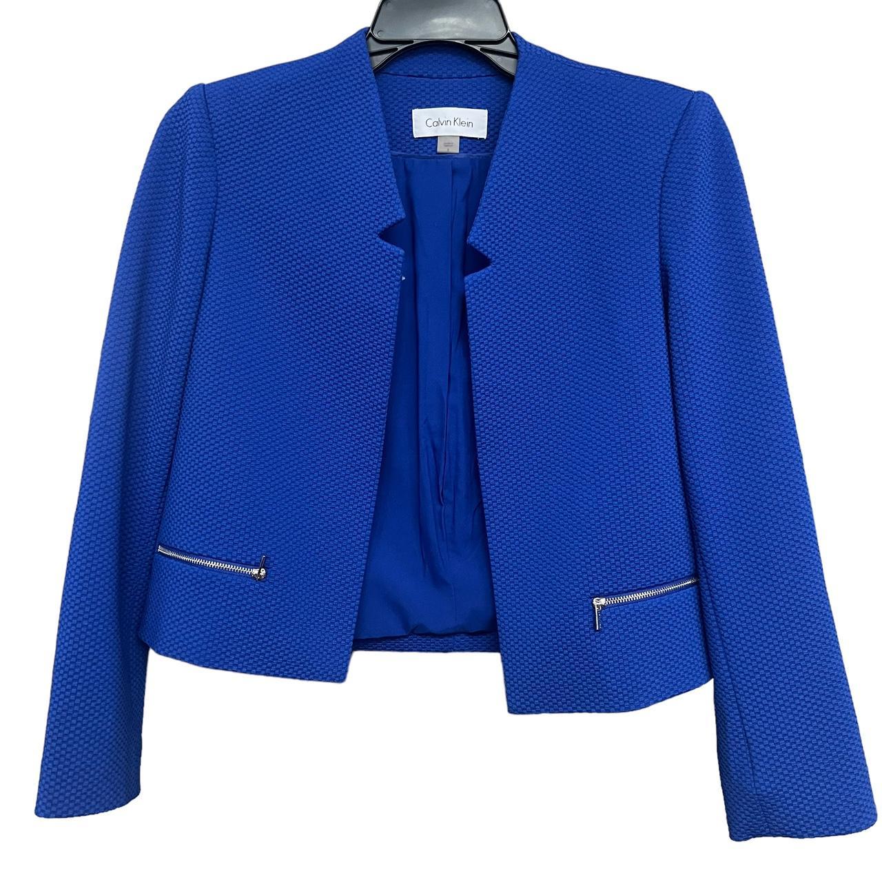 Calvin klein royal hot sale blue jacket