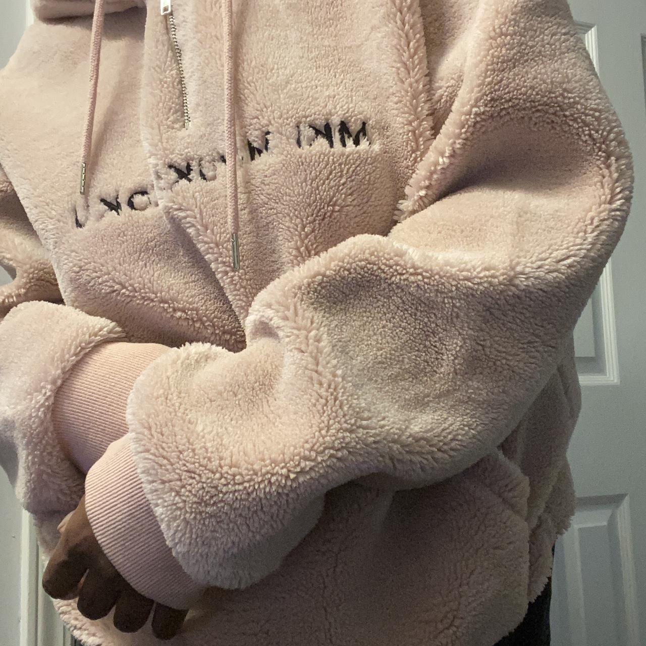 Mki sherpa cheap quarter zip pink