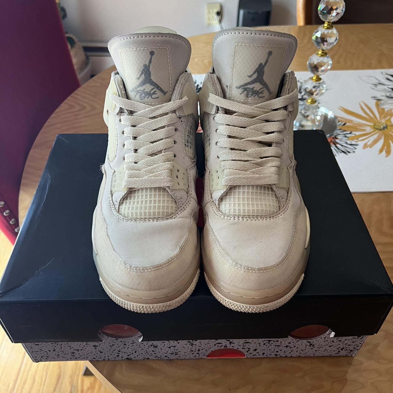 Off-White x Air Jordan 4 WMNS Sail