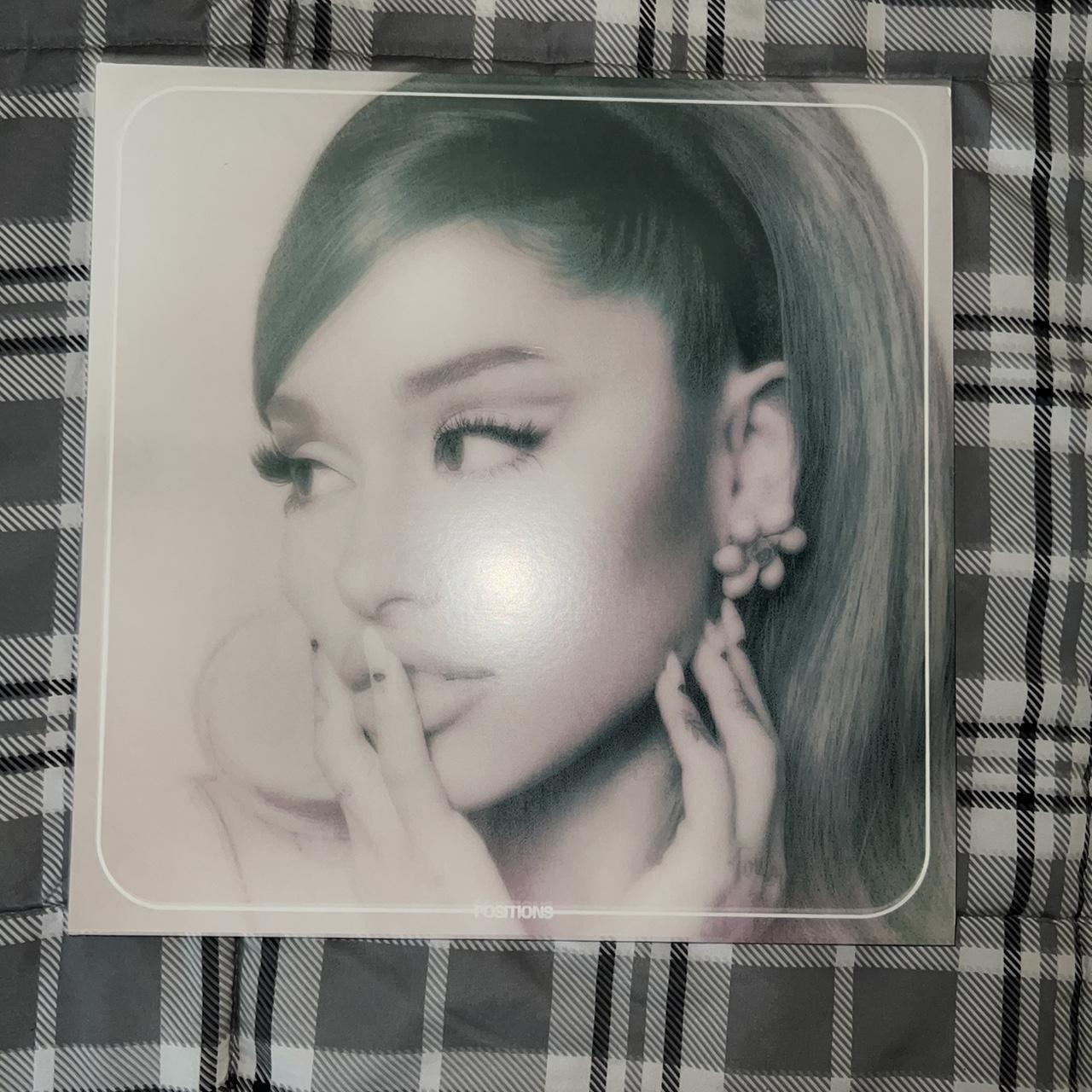 Sealed Ariana Grande Positions glow in the dark vinyl. - Depop