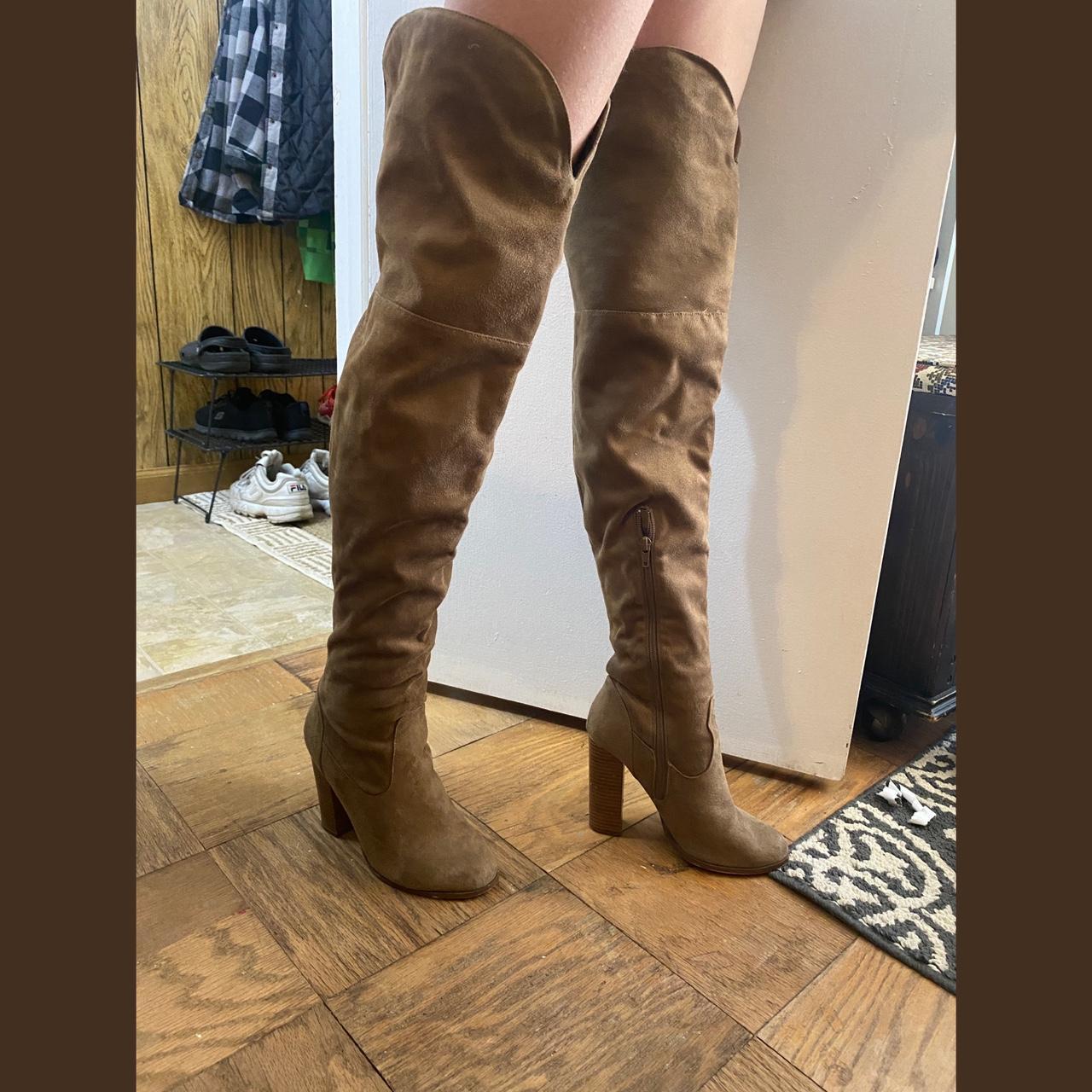 Charlotte russe over discount the knee boots