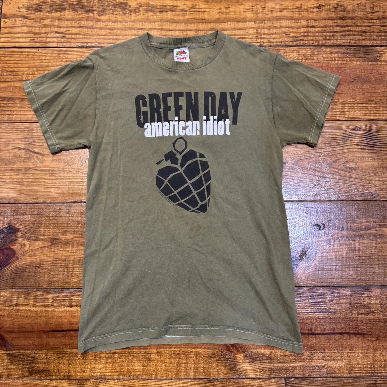 冬に購入 Green Day ツアーTシャツ カーキ | everestdg.com