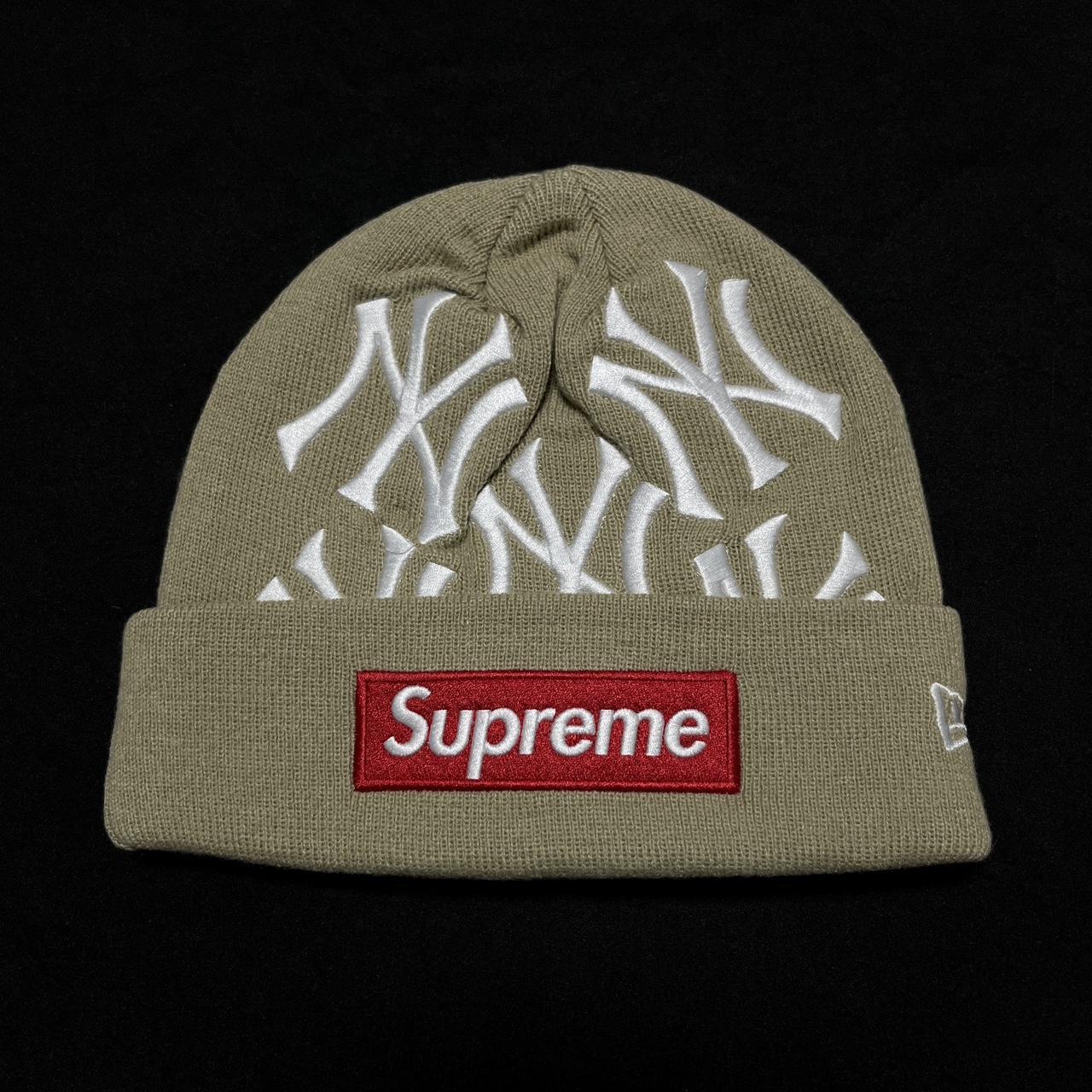 Rare FW21 Supreme New York Yankees New Era Box Logo... - Depop