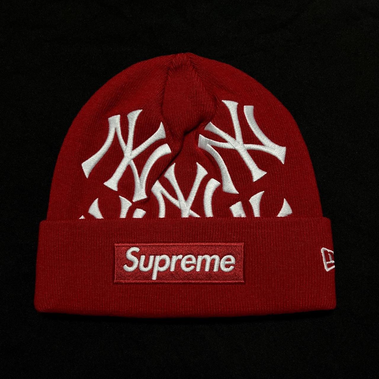 Rare FW21 Supreme New York Yankees New Era Box Logo... - Depop