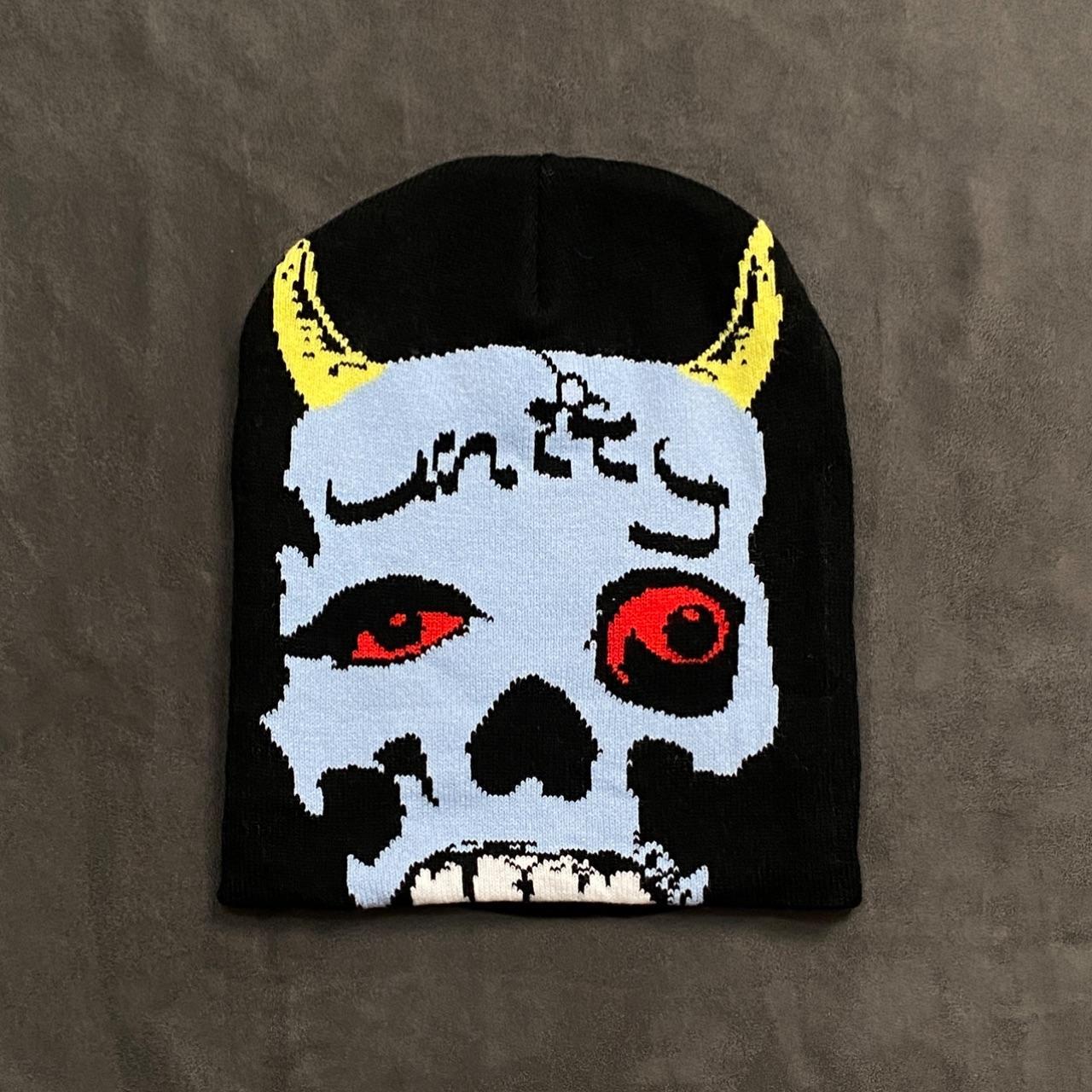 Rare Chief Keef Glo Gang Flames No Cuff Beanie Hat | Depop