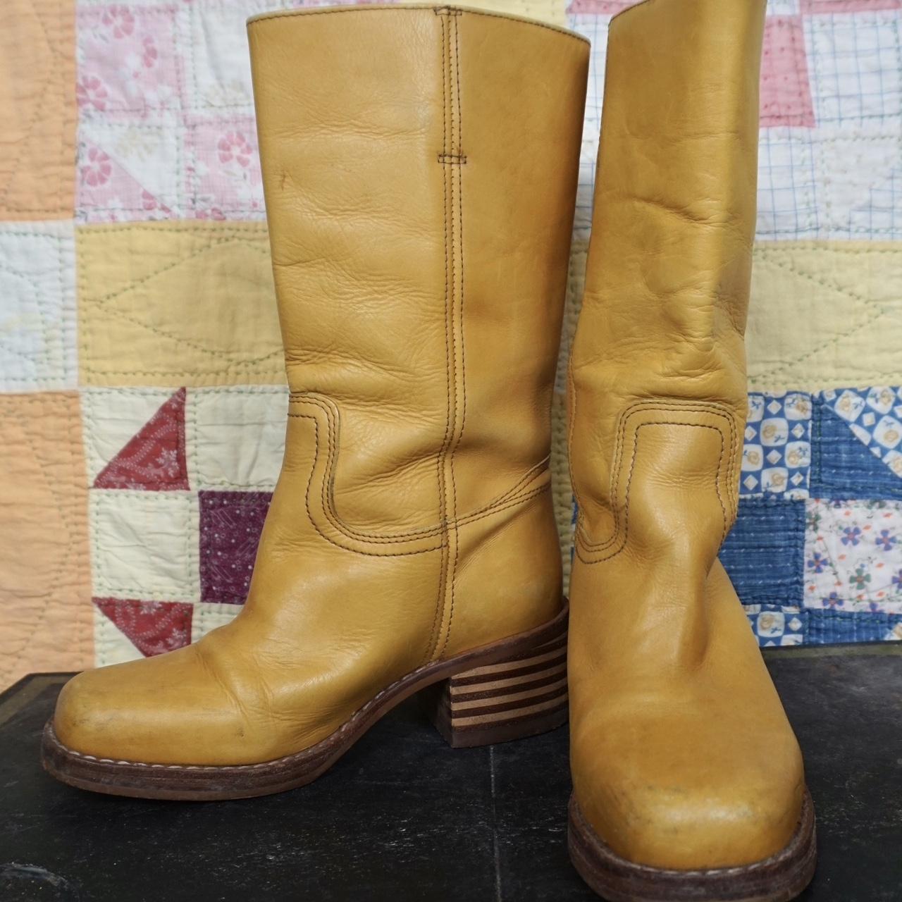 Office mustard shop boots