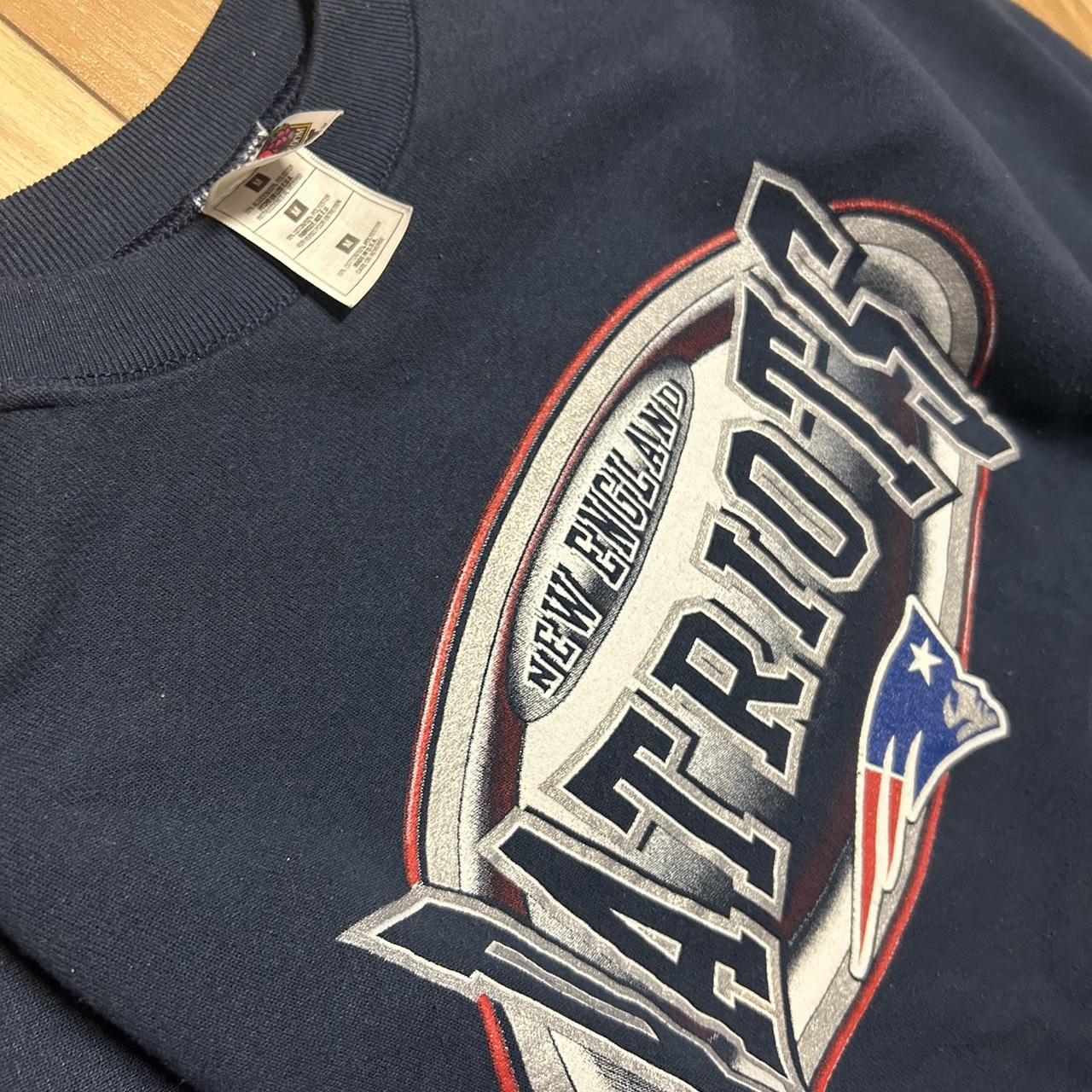 Vintage New England patriots Crewneck Cut tag Fits - Depop