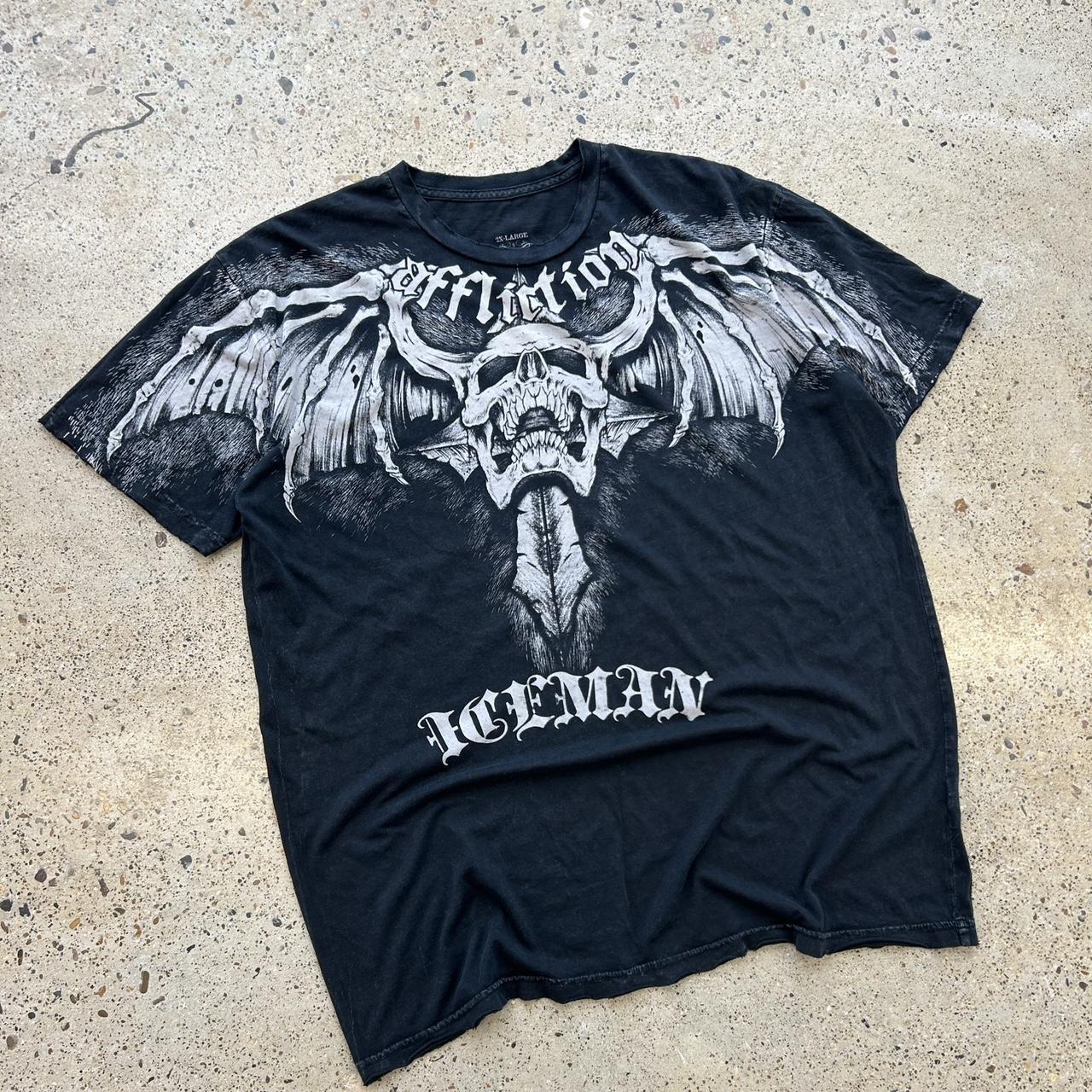 Affliction “Iceman” Tee XXL - Depop