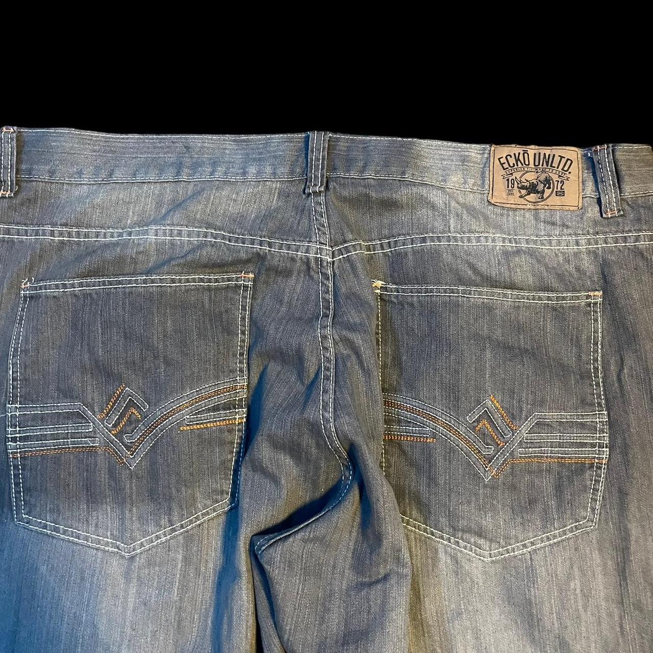 CRAZY FAT ECKO UNLTD JEANS Size 48 MESSAGE BEFORE... - Depop