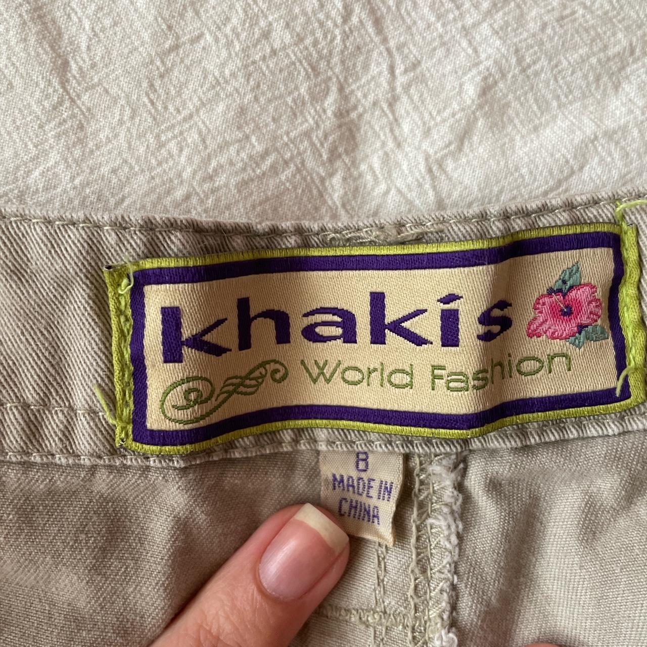 Khaki Krew Women's Khaki Trousers (3)