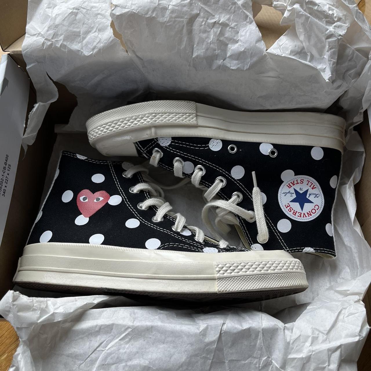 Comme des Garçons Play Women's Black and White Footwear