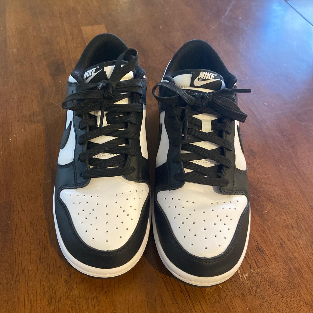 black and white dunks panda