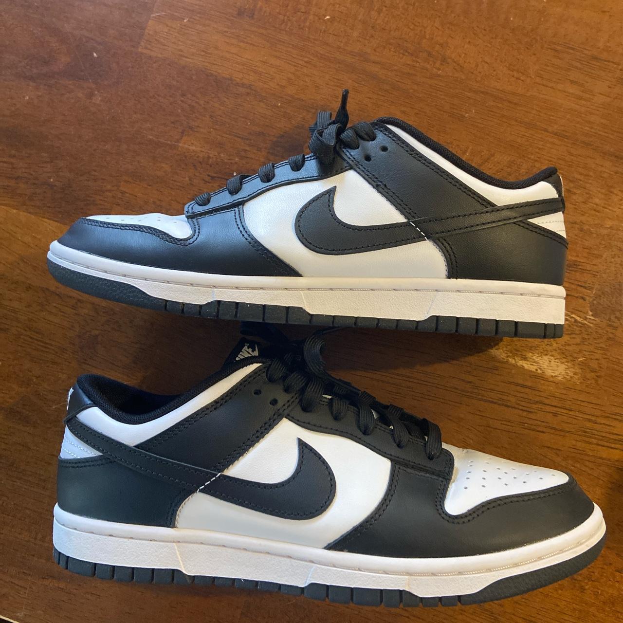 black and white dunks panda