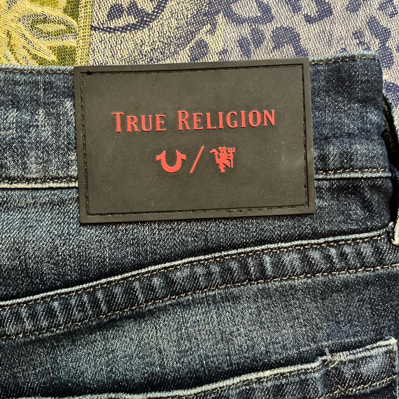 True religion Manchester United red stitching size selling 33