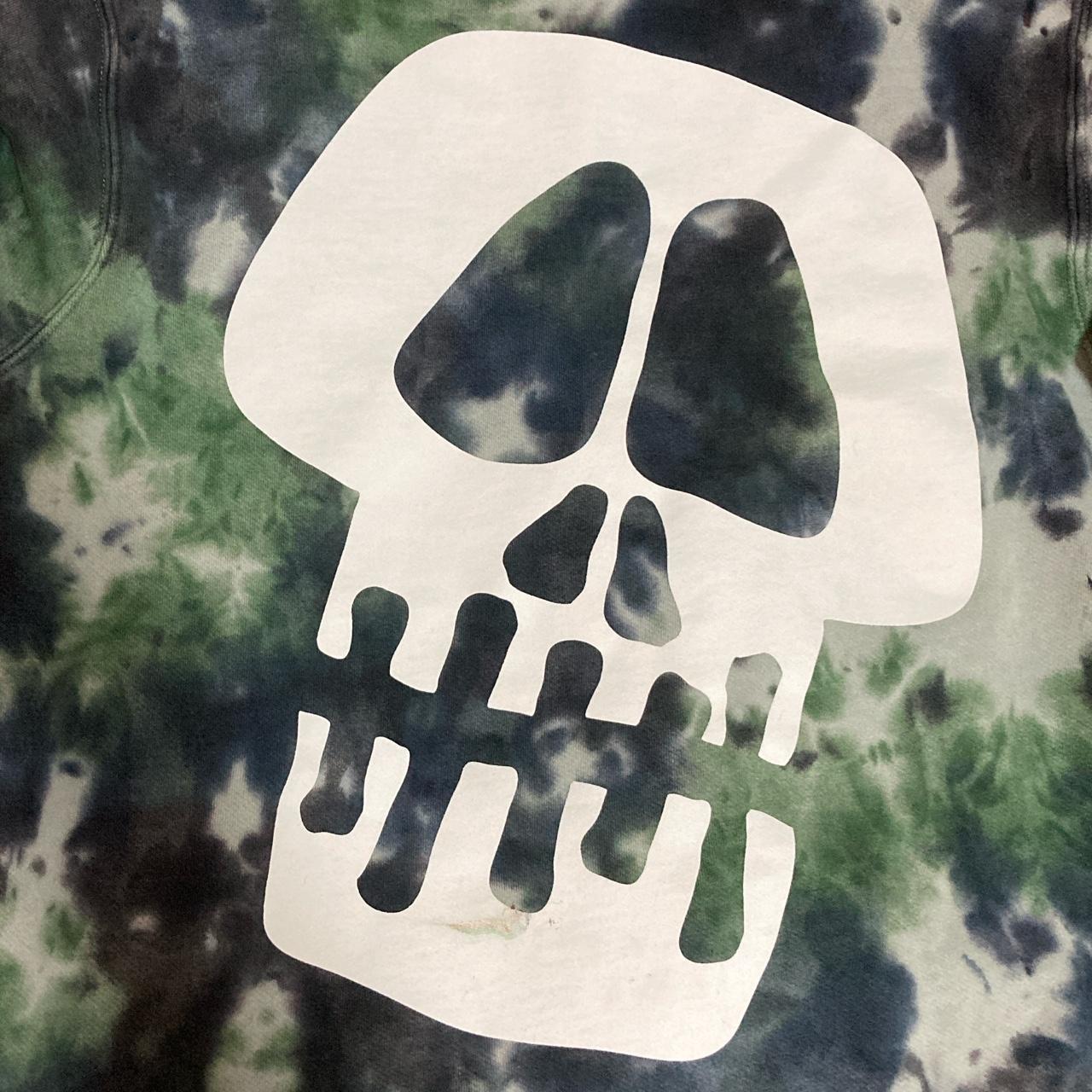 【たつ】stussy skull sweater Rare Stussy / Vintage Stussy Sweatshirt / Colaboration Skull
