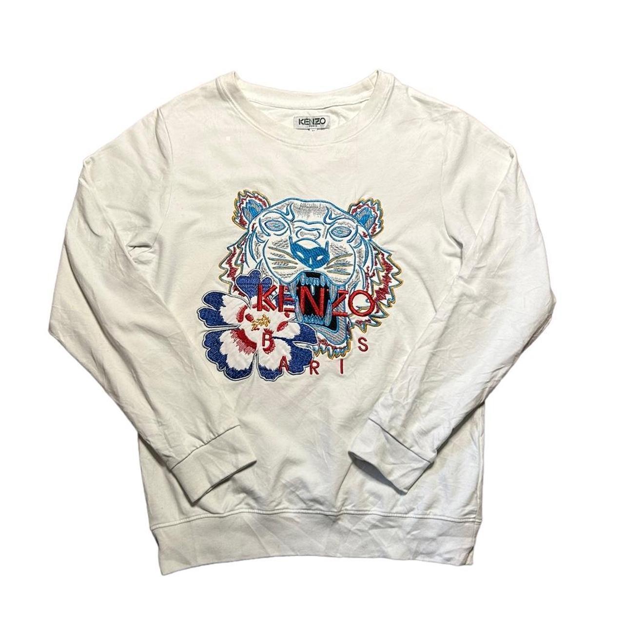 Womens kenzo tiger sale jumper