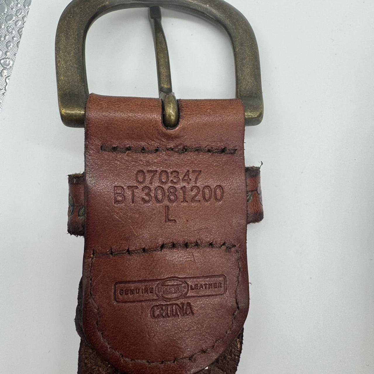 Fossil Women's Belt - Brown – Vintage Fossil Brow… - image 3