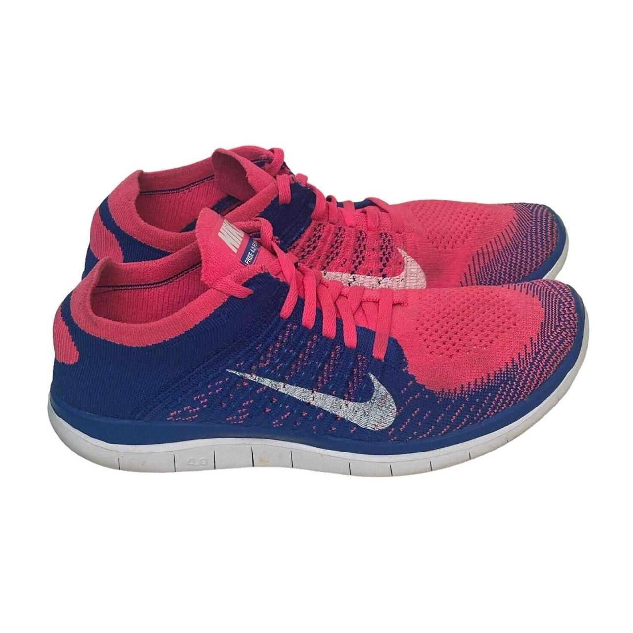 Nike free 4.0 flyknit womens size 9 best sale