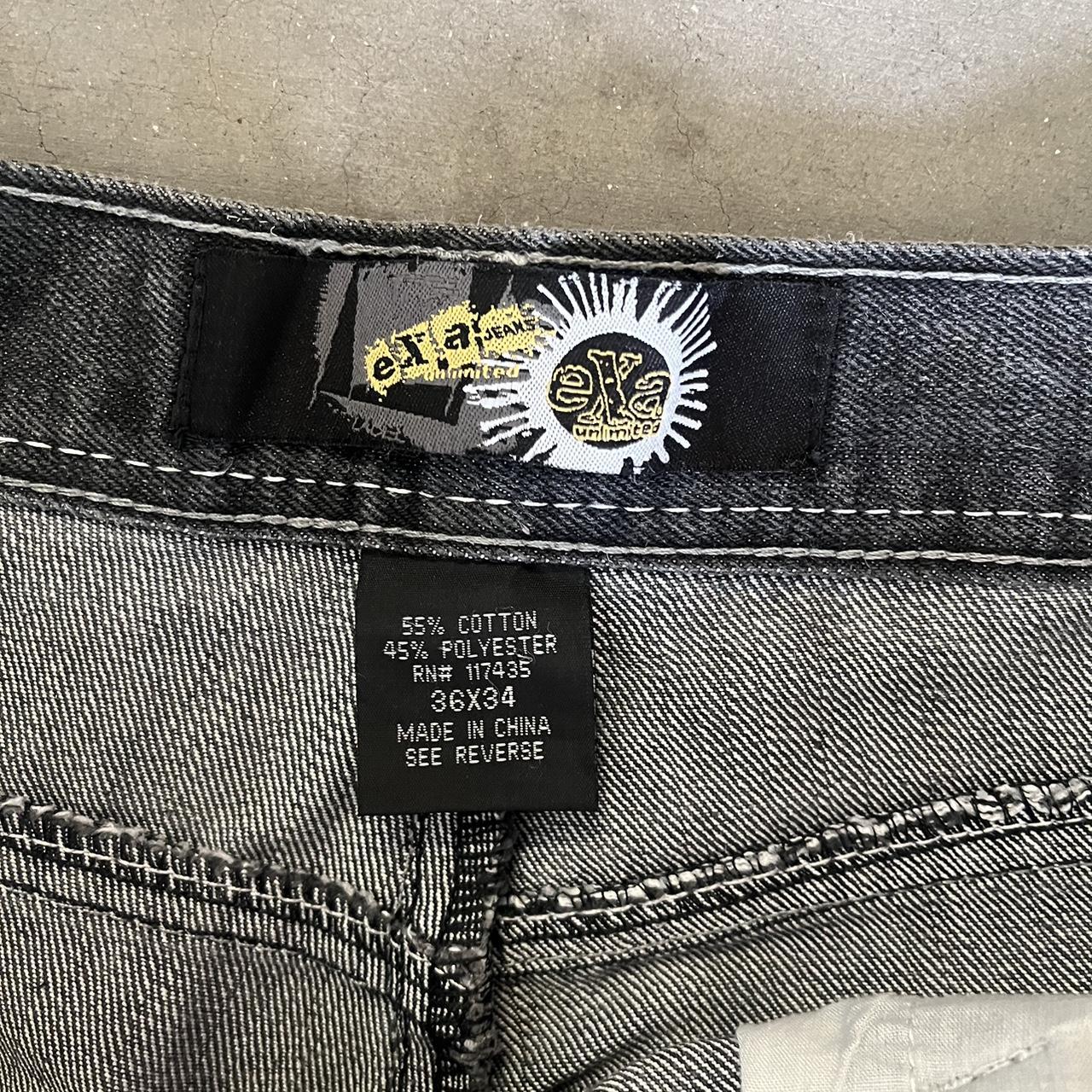 EXA unlimited baggy jeans with crazy American India | Depop
